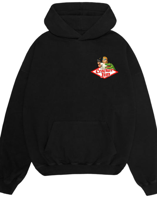 Cracker Jim Black Hoodie